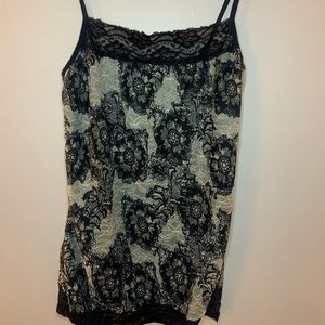 Lace tank top